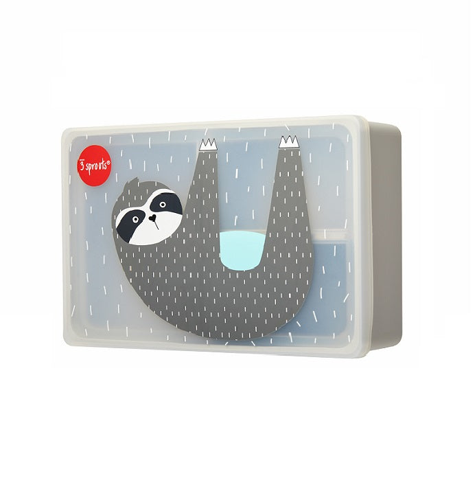 3-sprouts-bo-te-bento-silicone-paresseux-3-compartiments image 1