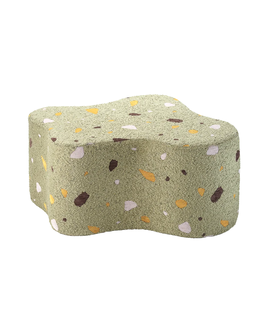 wigiwama-pouf-nuage-terrazzo-moss-pouf-enfant image 1