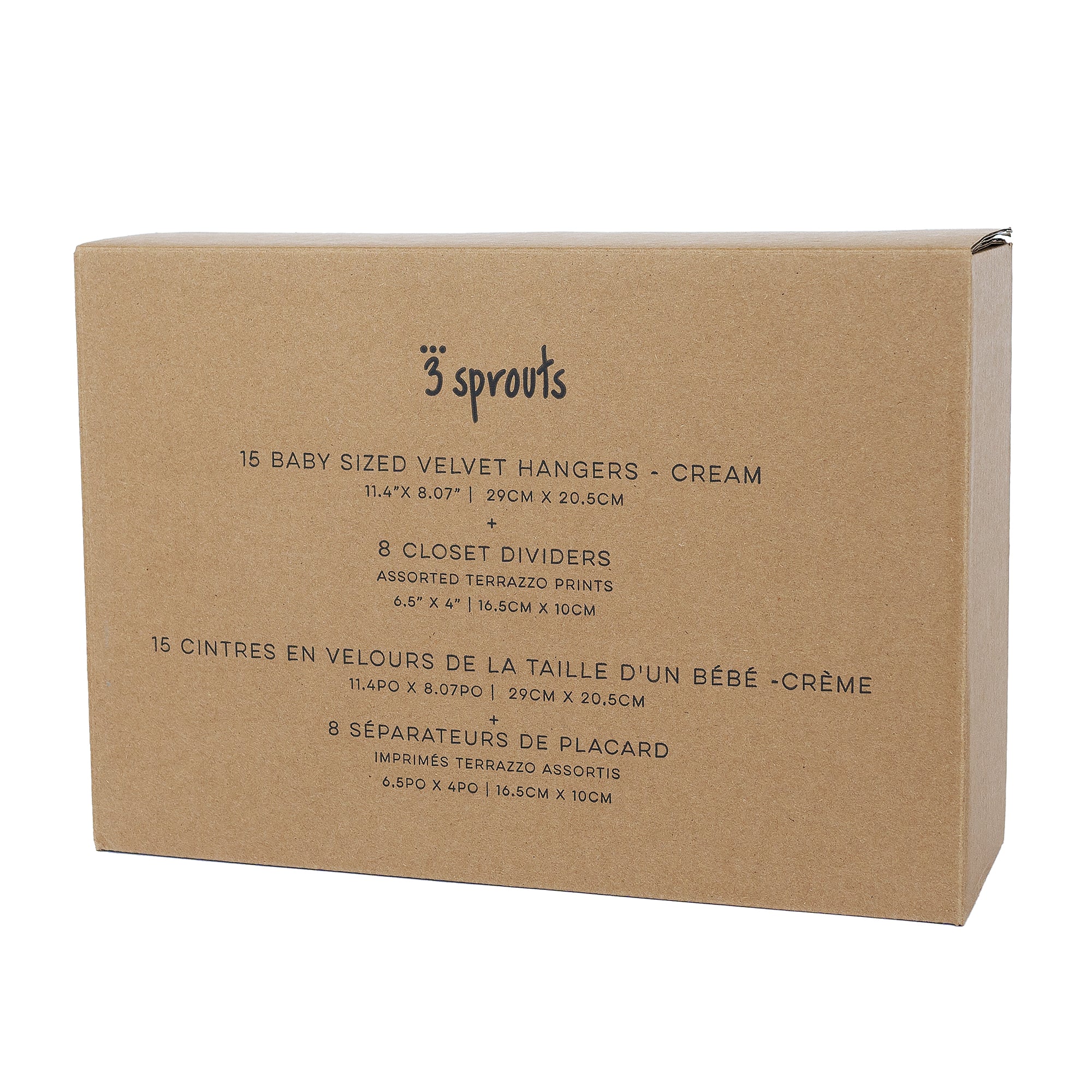 3-sprouts-set-cintres-velours-cr-me-s-parateurs-terrazzo image 4