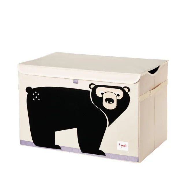 3-sprouts-ours-coffre-jouets-en-feutrine-animale image 1