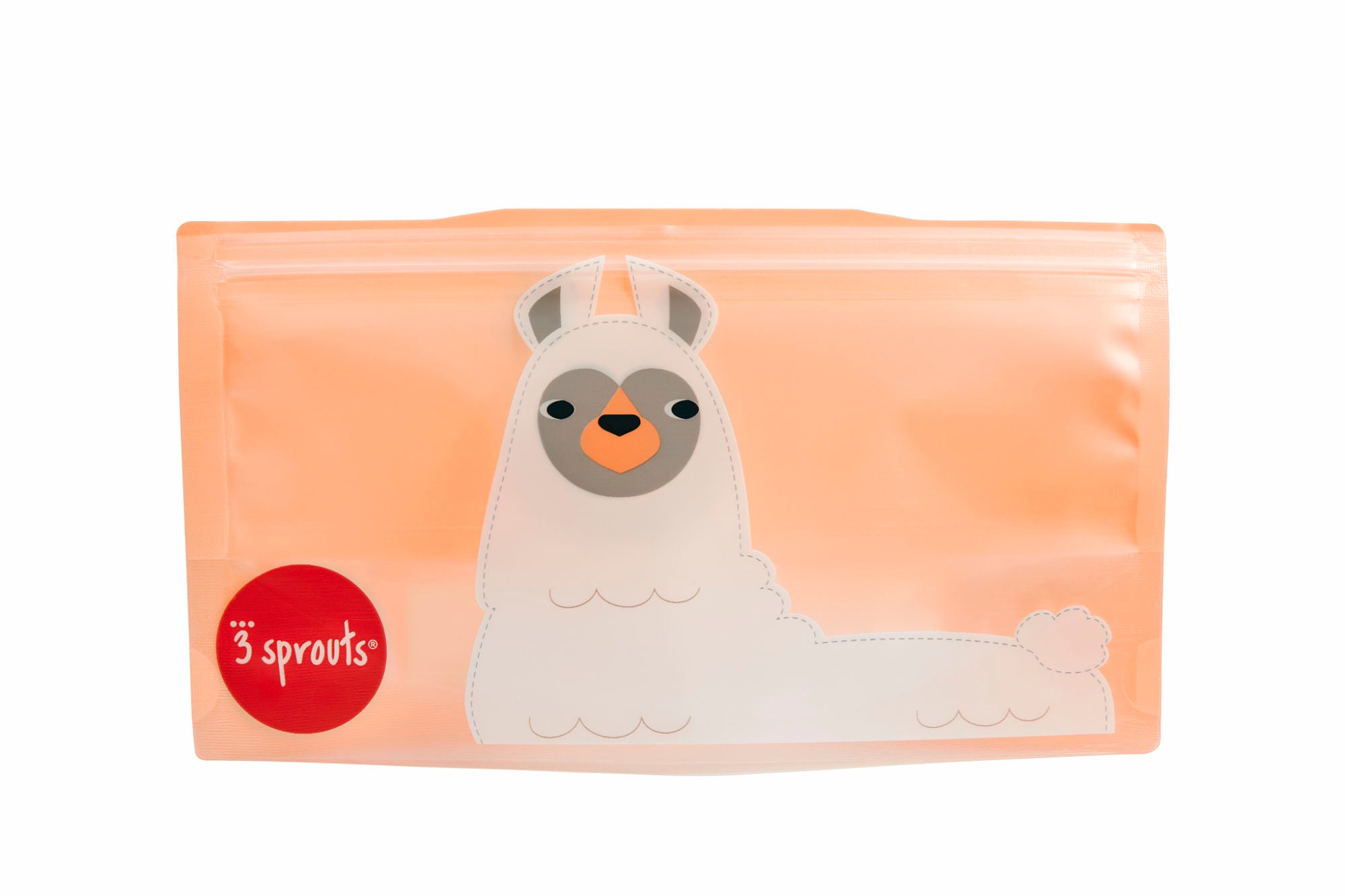 3-sprouts-sac-snack-lama-lot-de-2-r-utilisable-19-x-18-4-cm image 1