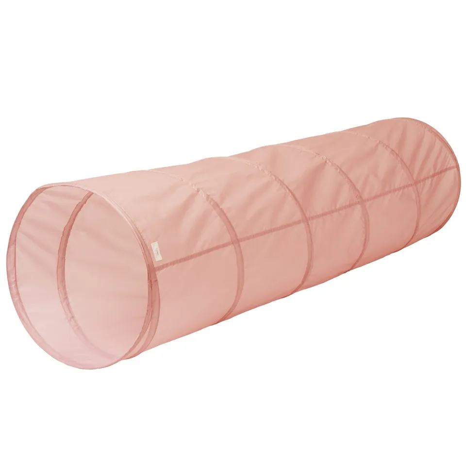 3-sprouts-tunnel-de-jeu-rose-en-tissu-recycl image 1