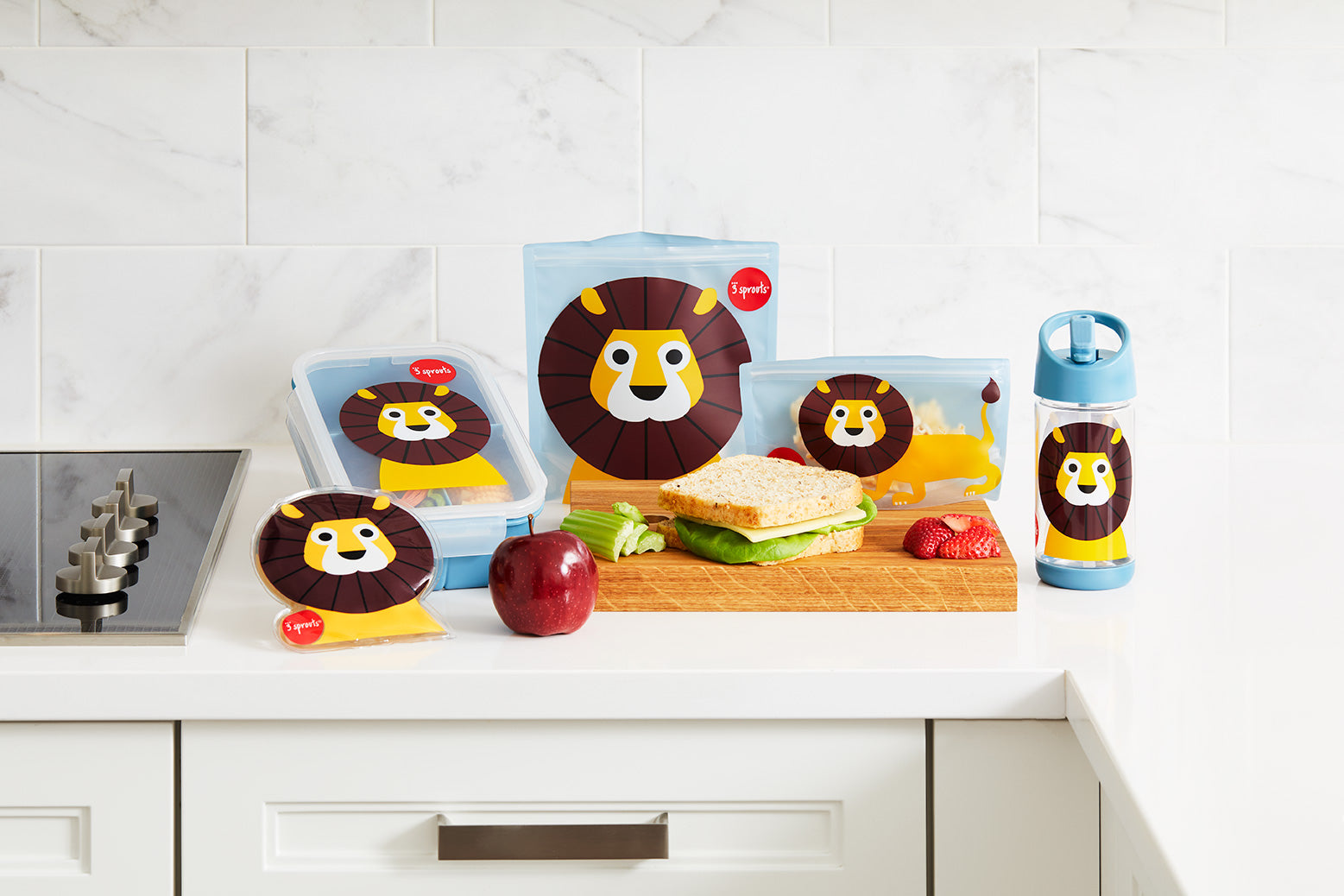 3-sprouts-sac-sandwich-lion-lot-de-2-r-utilisable image 2
