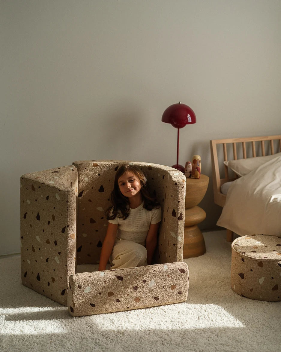 wigiwama-fauteuil-lune-chaise-modulable-enfant-terrazzo-sand image 5