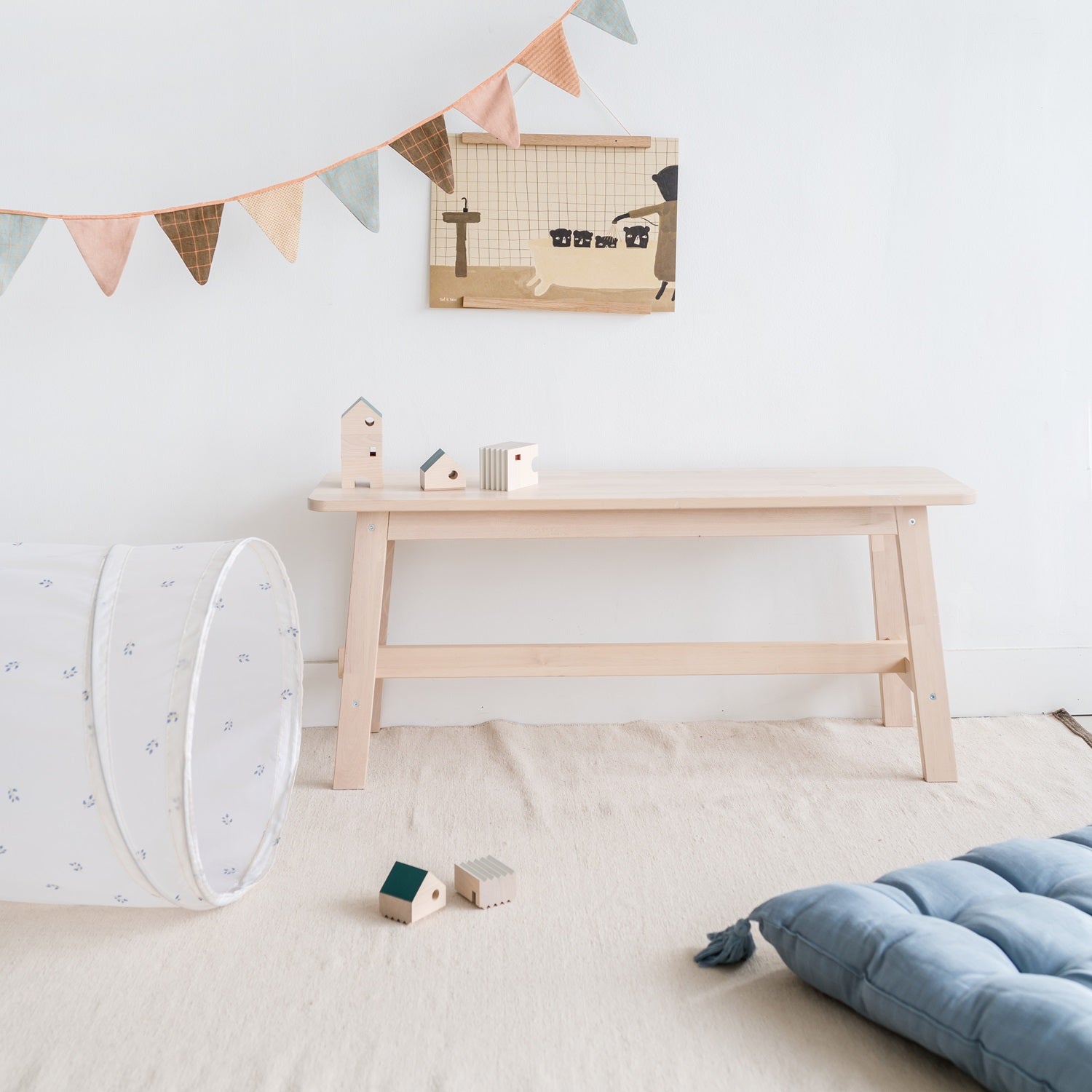 3-sprouts-tunnel-de-jeu-enfant-blueberry-ivory-tissu-recycl image 3