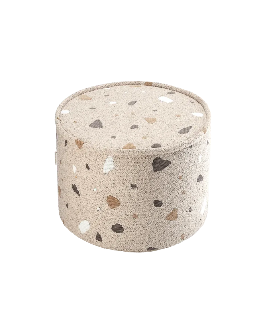 wigiwama-pouf-terrazzo-sand-pouf-enfant image 1