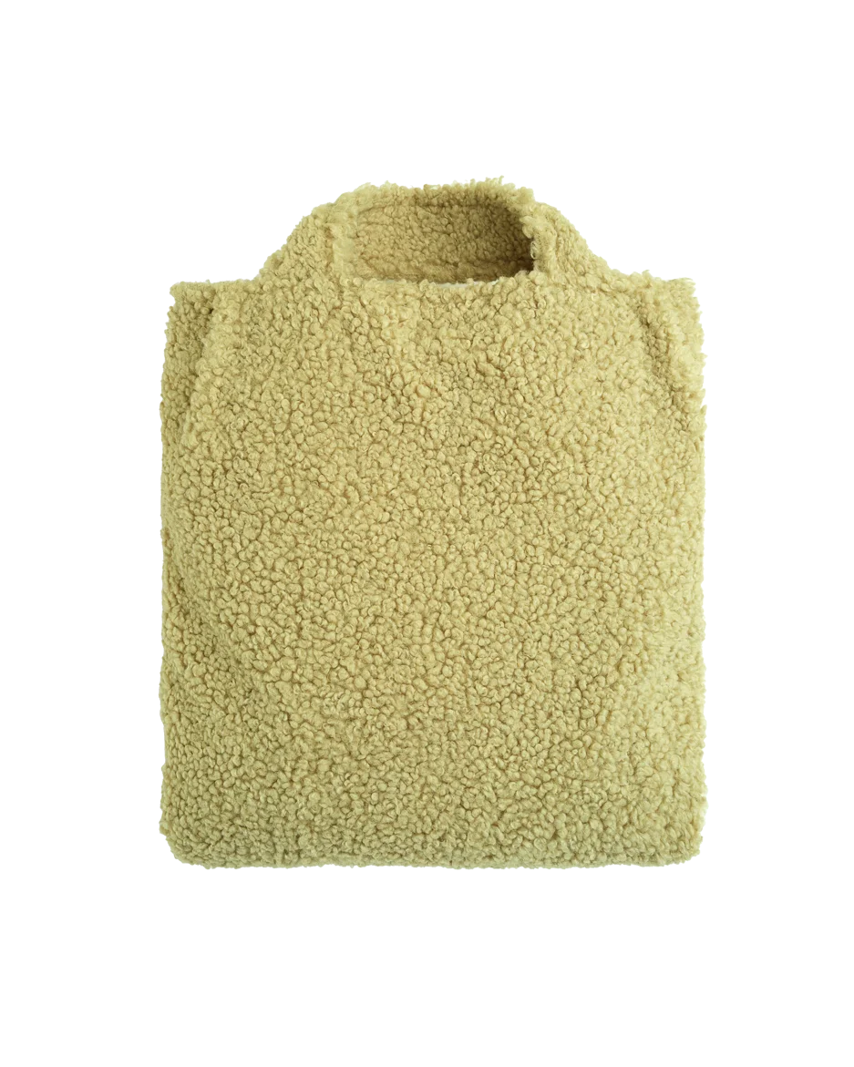 wigiwama-fauteuil-poire-housse-de-rechange-matcha-teddy image 1