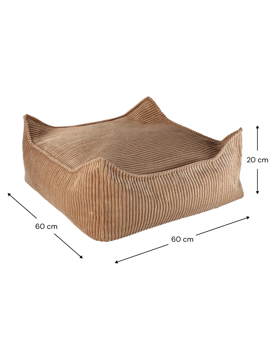 wigiwama-ottoman-carr-coussin-de-sol-velours-c-tel-toffee image 3