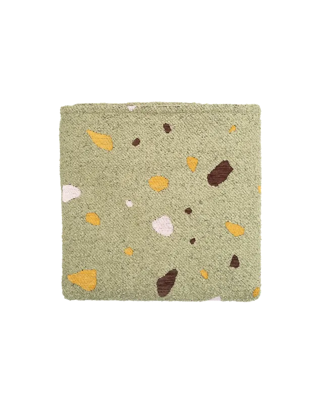 wigiwama-housse-de-rechange-ottoman-carr-terrazzo-moss image 1