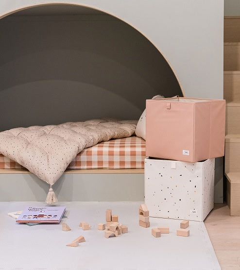 3-sprouts-bo-te-de-rangement-tissu-recycl-argile-33-cm image 2