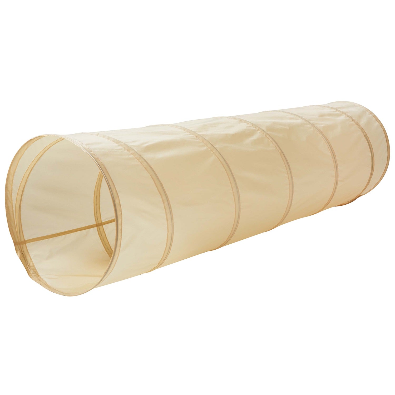 3-sprouts-tunnel-de-jeu-enfant-beige-tissu-recycl-pliable image 1