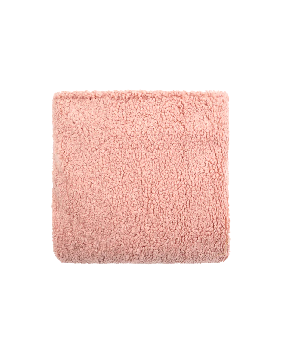 wigiwama-coussin-de-sol-ottoman-carr-housse-de-rechange-guava-teddy image 1