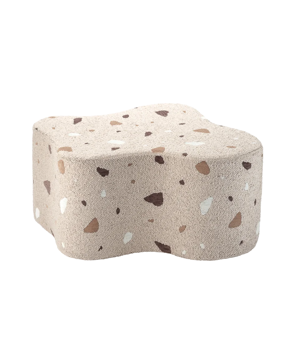 wigiwama-pouf-nuage-terrazzo-sand-pouf-enfant image 1