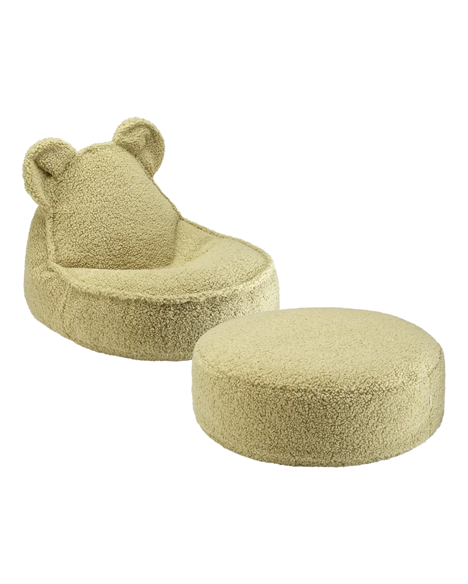 wigiwama-kit-pouf-ours-et-ottoman-matcha image 1