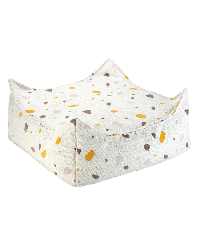 wigiwama-ottoman-carr-coussin-de-sol-terrazzo-marble image 1