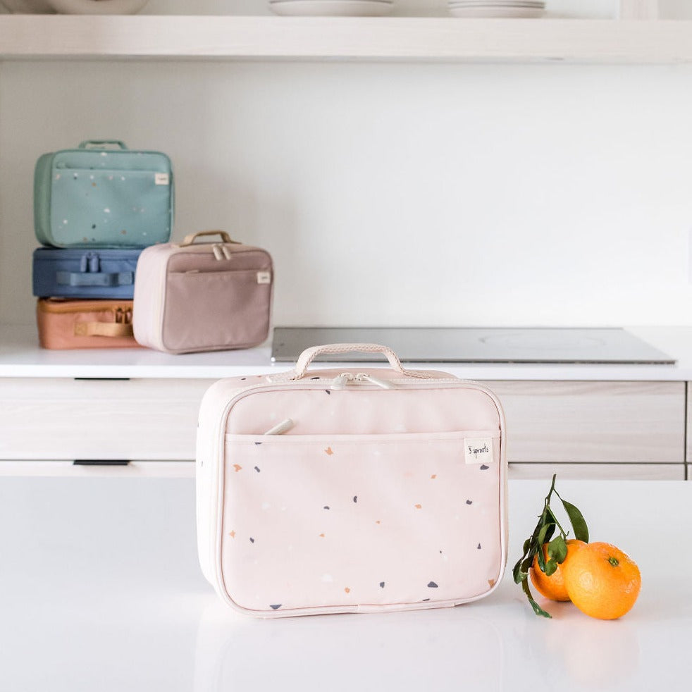3-sprouts-sac-lunch-enfant-terrazzo-sand-tissu-recycl image 2