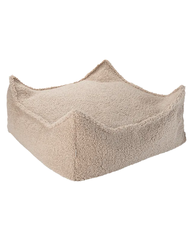 wigiwama-ottoman-carr-coussin-de-sol-carr-biscuit-effet-teddy image 1