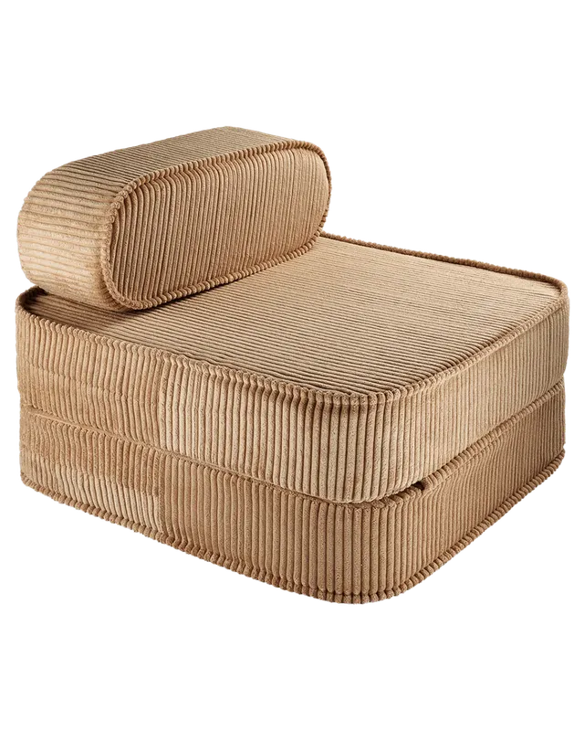 wigiwama-fauteuil-pliant-toffee-velours-c-tel image 1
