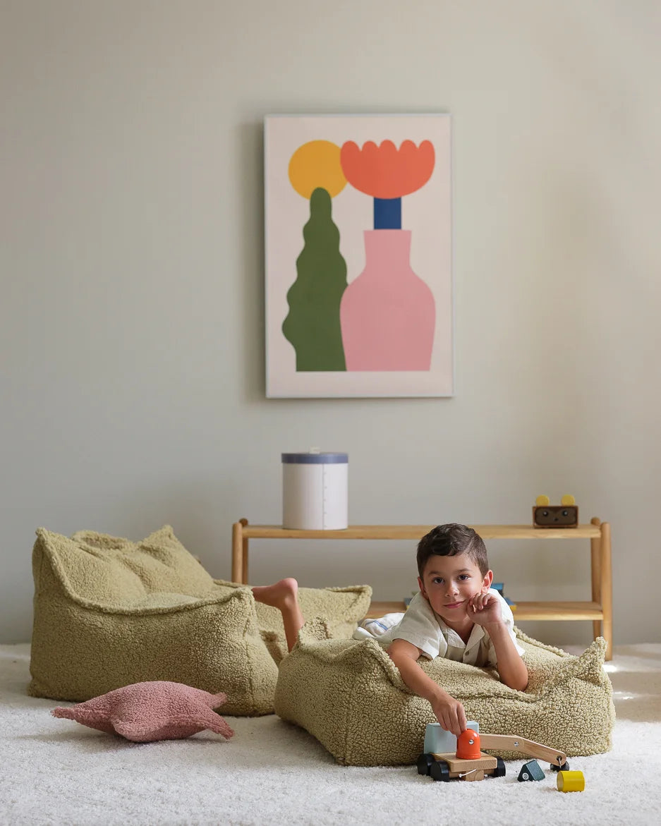 wigiwama-fauteuil-poire-pouf-enfant-matcha-teddy image 2