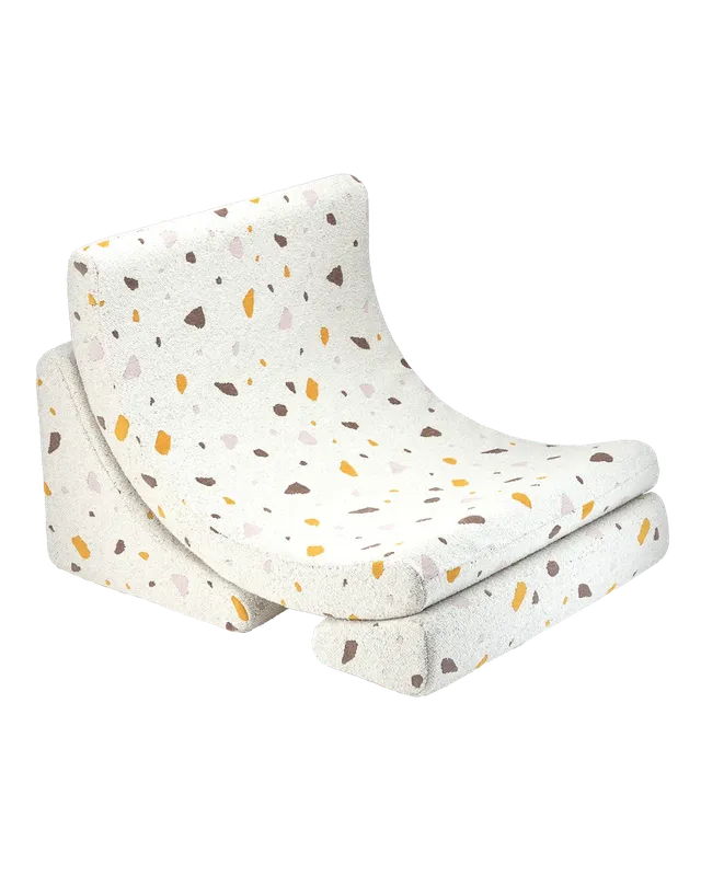 wigiwama-fauteuil-lune-chaise-modulable-enfant-terrazzo-marble image 1
