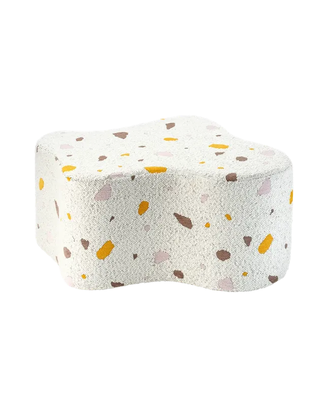 wigiwama-pouf-nuage-terrazzo-marble-pouf-enfant image 1