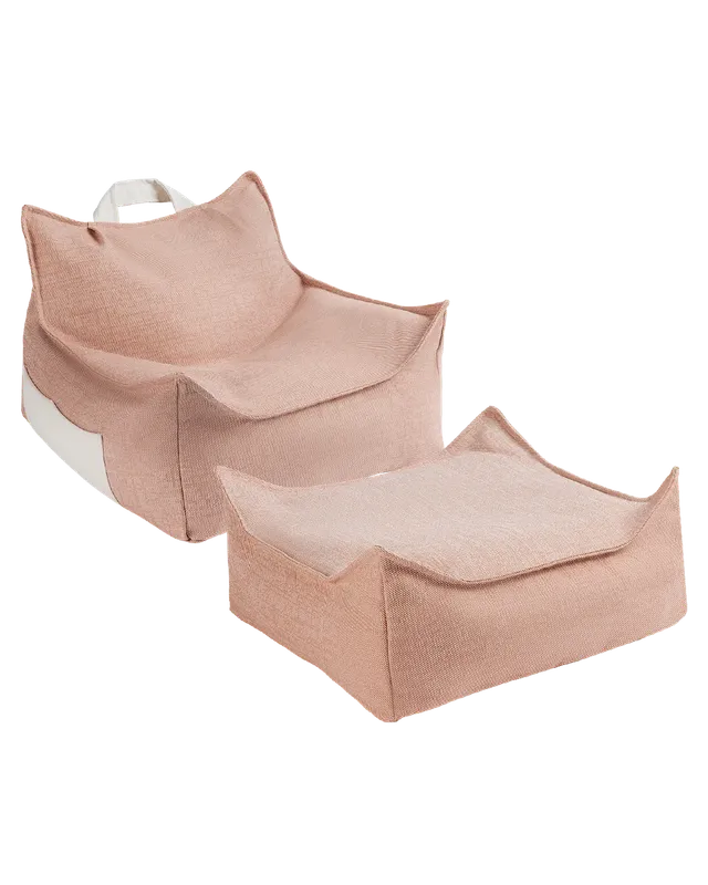 wigiwama-ensemble-fauteuil-poire-pouf-ext-rieur-seashell image 1