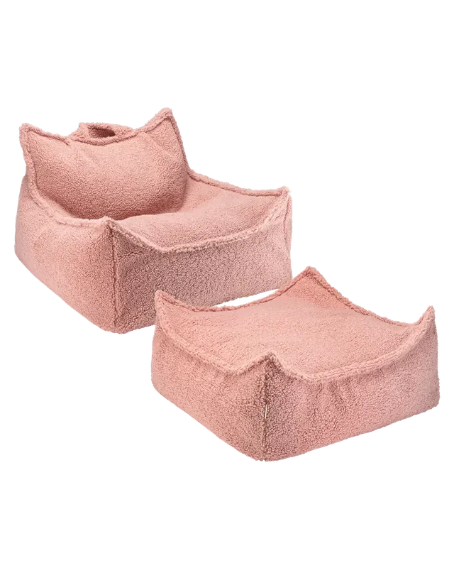 wigiwama-kit-fauteuil-poire-et-ottoman-guava image 1