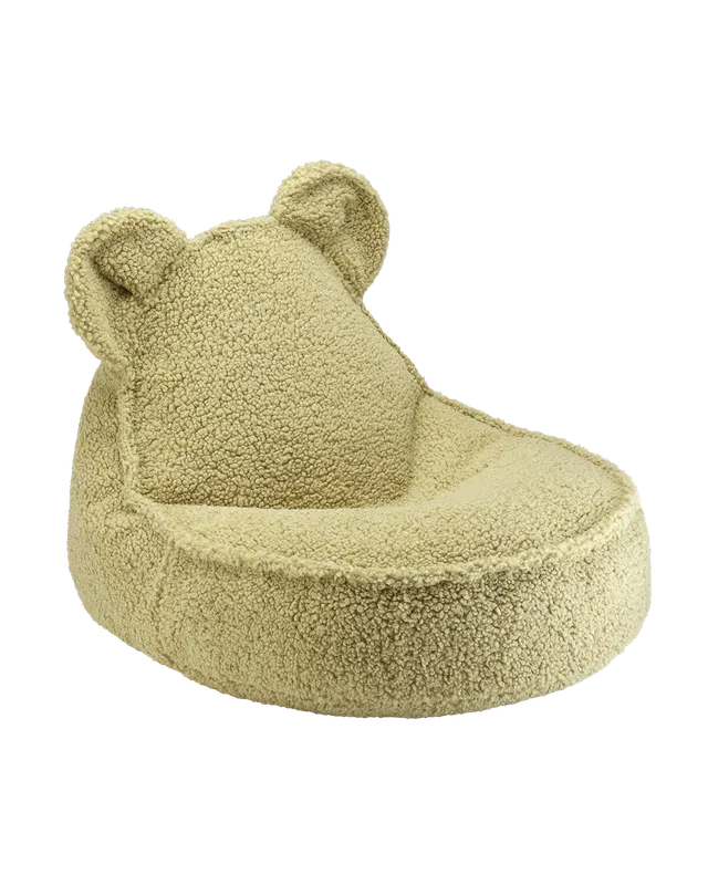 wigiwama-pouf-ours-matcha-pouf-enfant-teddy image 1