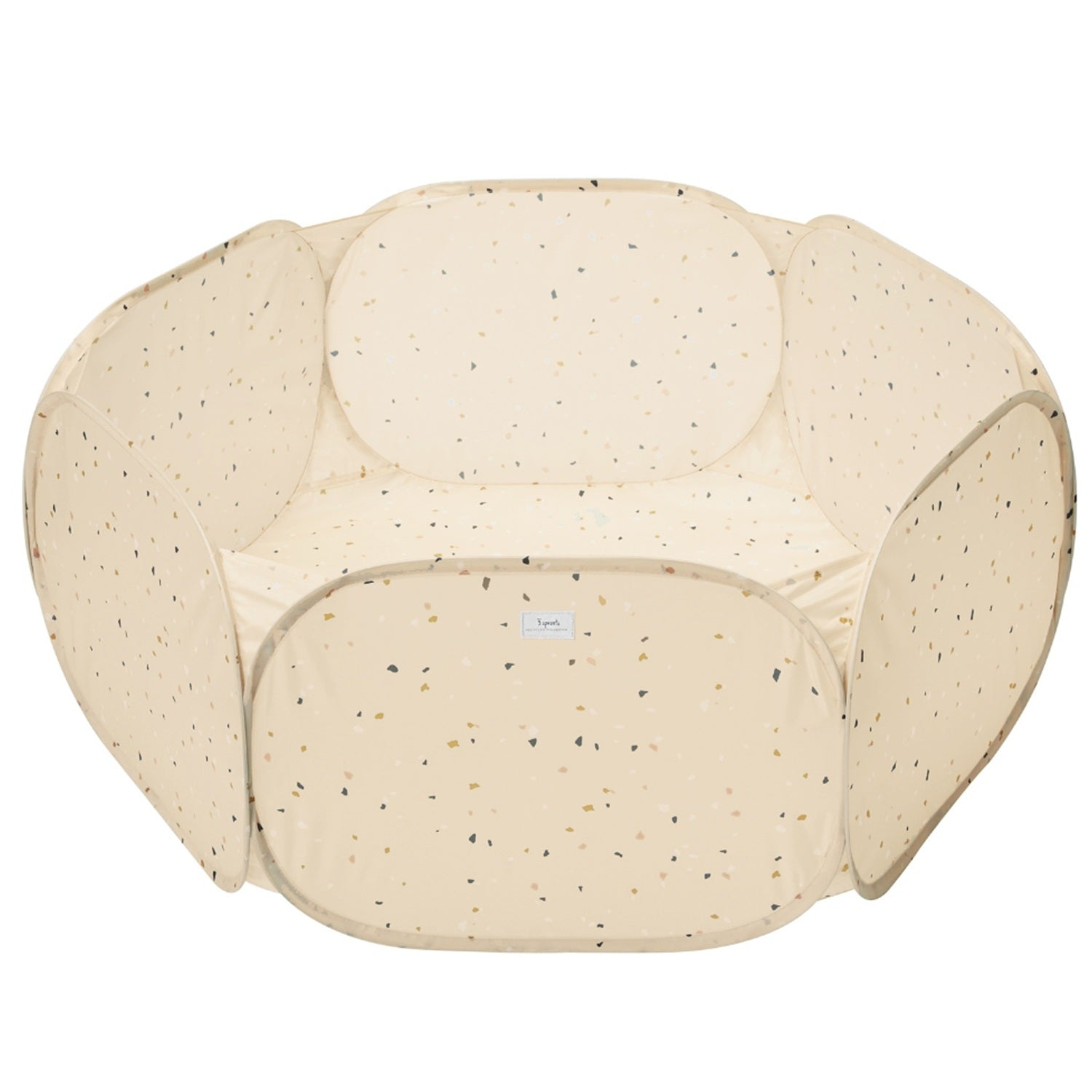 3-sprouts-piscine-balles-tissu-recycl-terrazzo-beige image 1