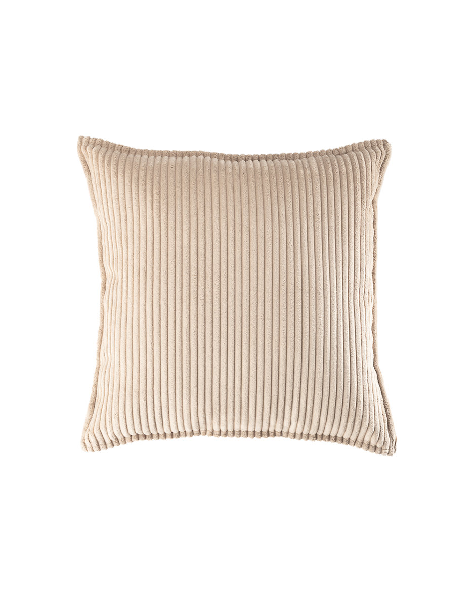 wigiwama-coussin-bloc-sucre-brun-velours-c-tel-carr image 1