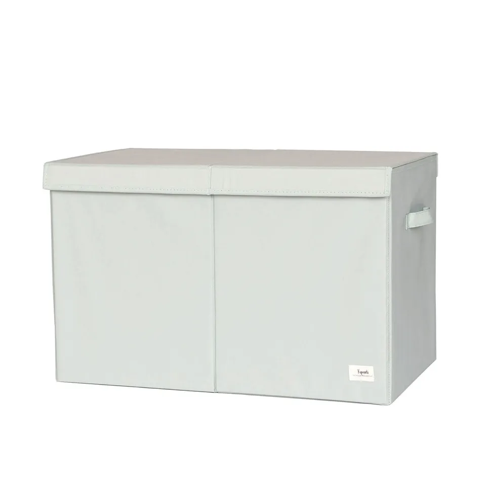 3-sprouts-coffre-de-rangement-pliable-en-tissu-recycl-vert image 1