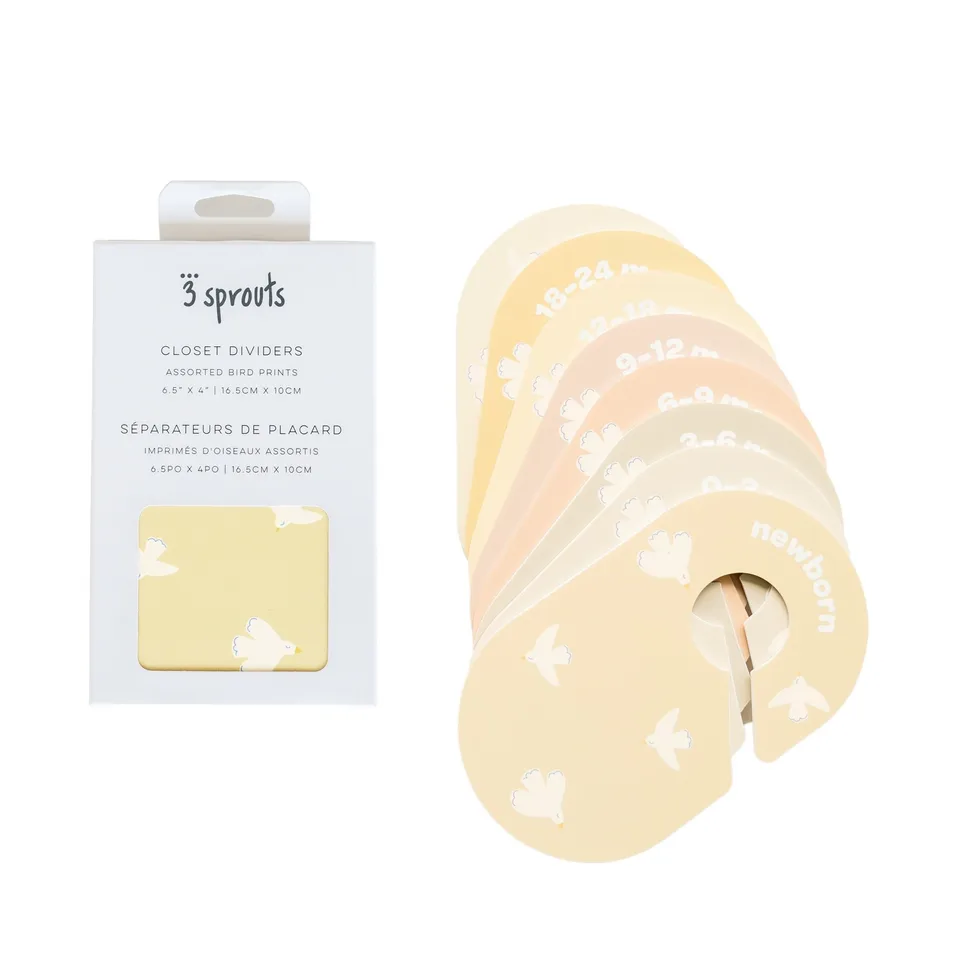 3-sprouts-s-parateurs-de-placard-oiseau-naissance-24-mois image 1