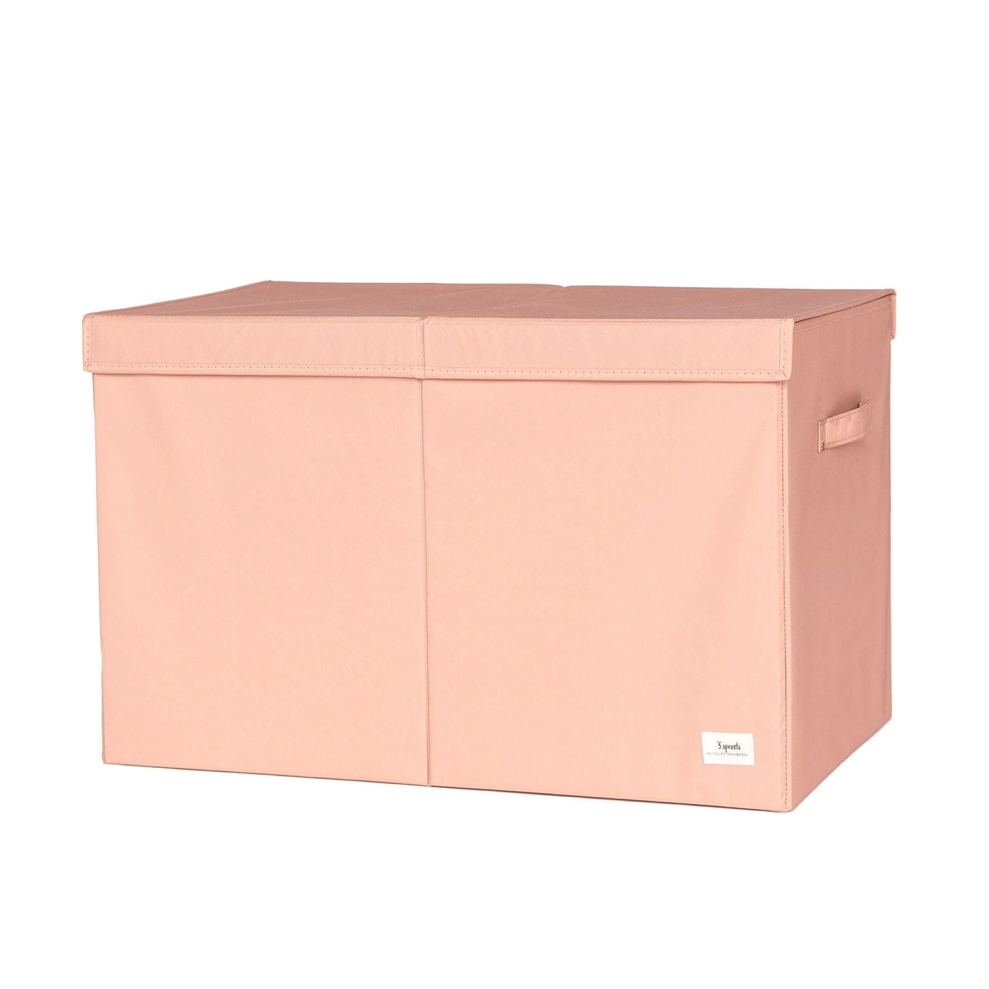 3-sprouts-coffre-de-rangement-pliable-clay-tissu-recycl-2-compartiments image 1