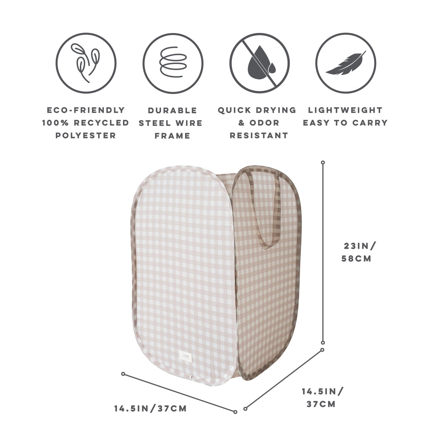 3-sprouts-panier-linge-pop-up-beige-vichy-tissu-recycl image 5
