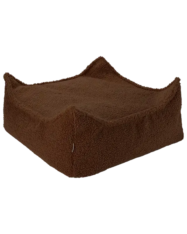 wigiwama-pouf-carr-ottoman-warm-hazel-teddy image 1