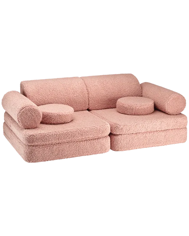 wigiwama-settee-guava-canap-de-jeu-modulaire-9-pi-ces-teddy image 1