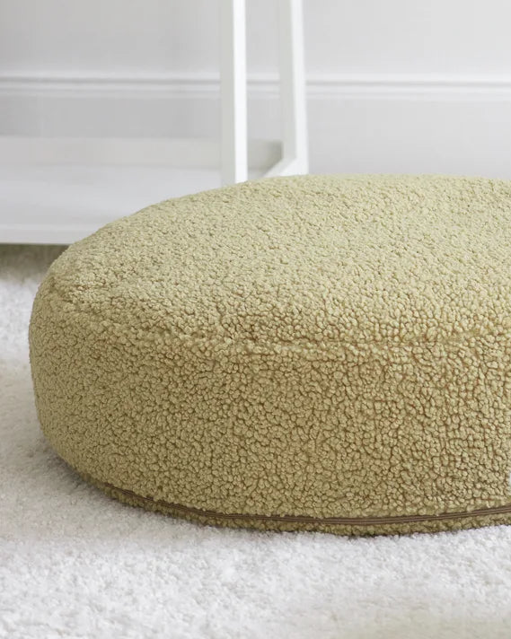 wigiwama-ottoman-rond-matcha-coussin-de-sol-teddy-enfant image 3