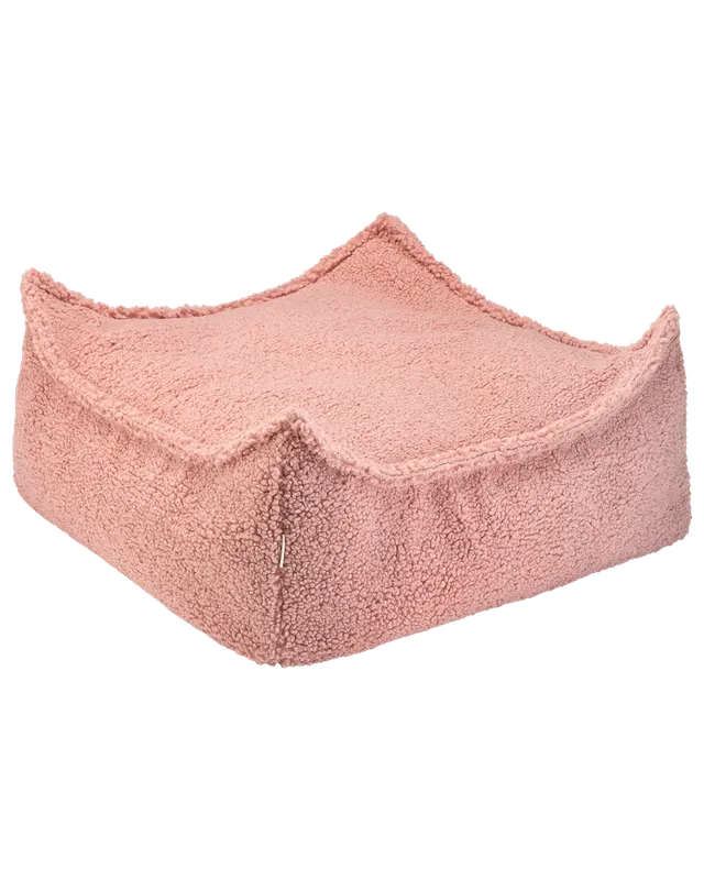 wigiwama-ottoman-carr-coussin-de-sol-carr-guava-effet-teddy image 1