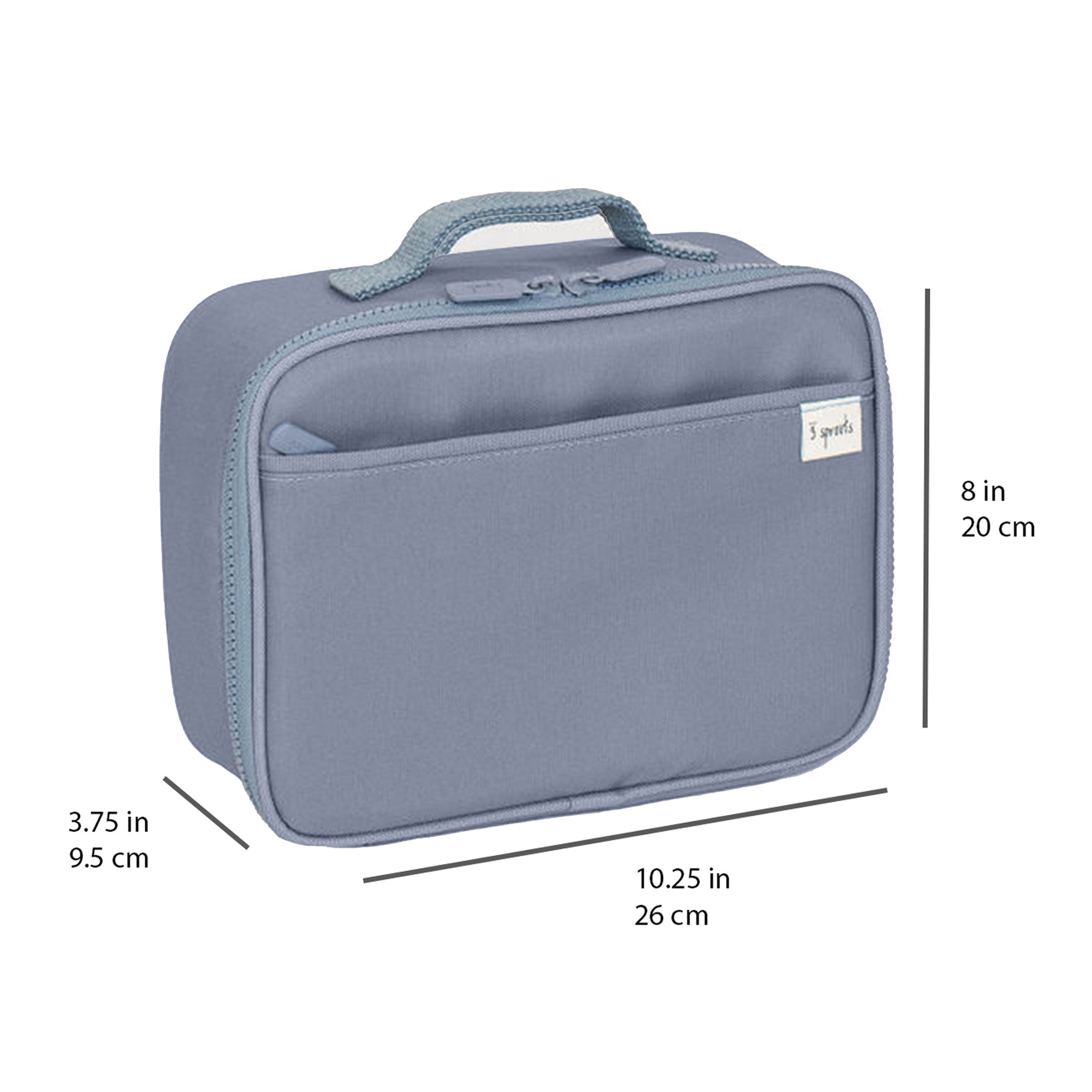 3-sprouts-sac-lunch-isotherme-bleu-tissu-recycl image 4