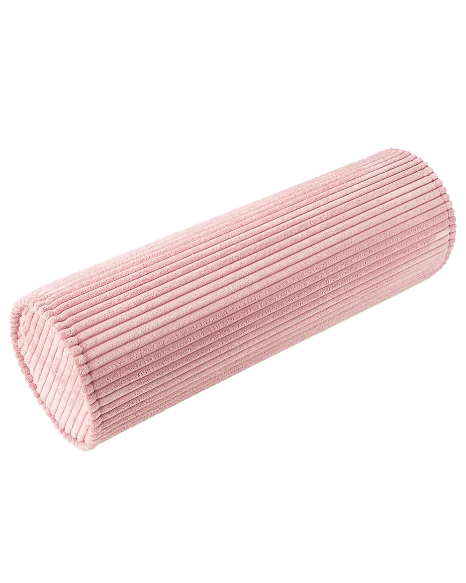 wigiwama-coussin-rouleau-pink-mousse-velours-c-tel image 1