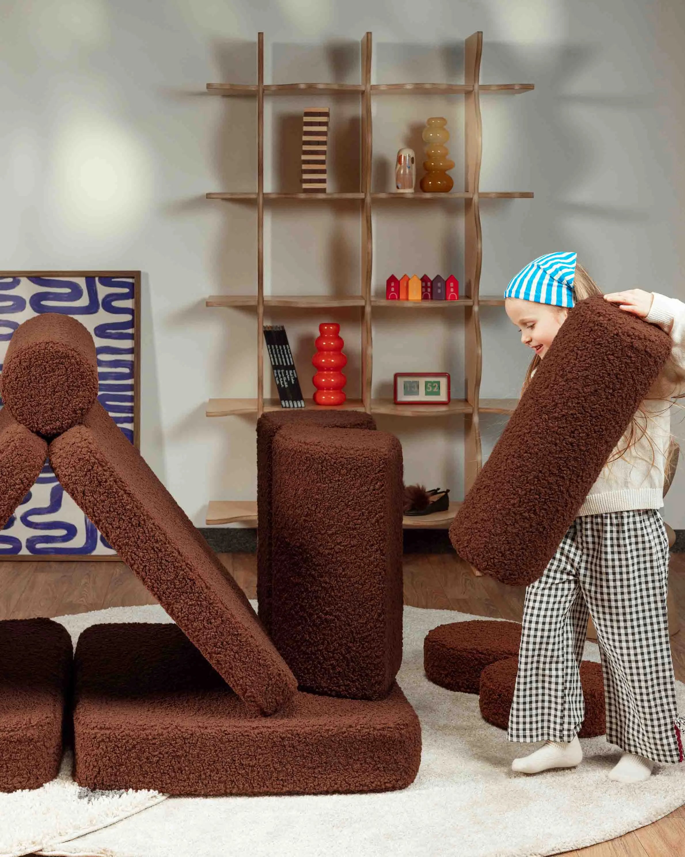 wigiwama-warm-hazel-canap-de-jeu-modulaire-enfant-teddy-brun image 7