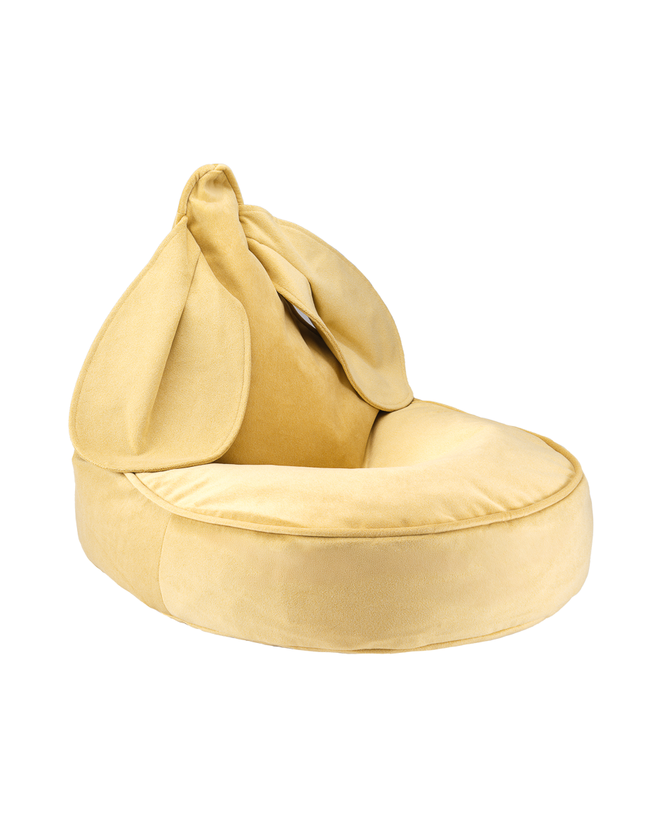 wigiwama-pouf-lapin-housse-de-rechange-salted-caramel-velours image 2