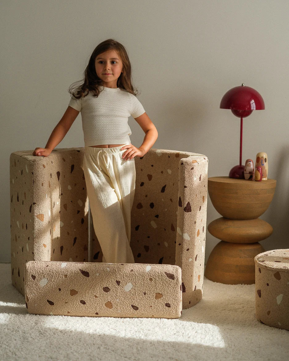 wigiwama-fauteuil-lune-chaise-modulable-enfant-terrazzo-sand image 6