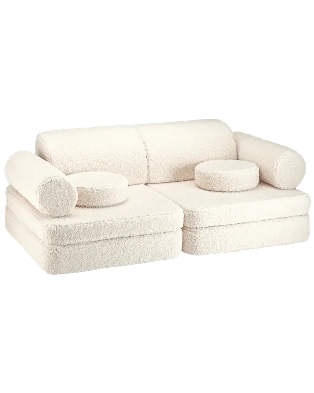 wigiwama-settee-cream-white-canap-de-jeu-modulaire-9-pi-ces-teddy image 1