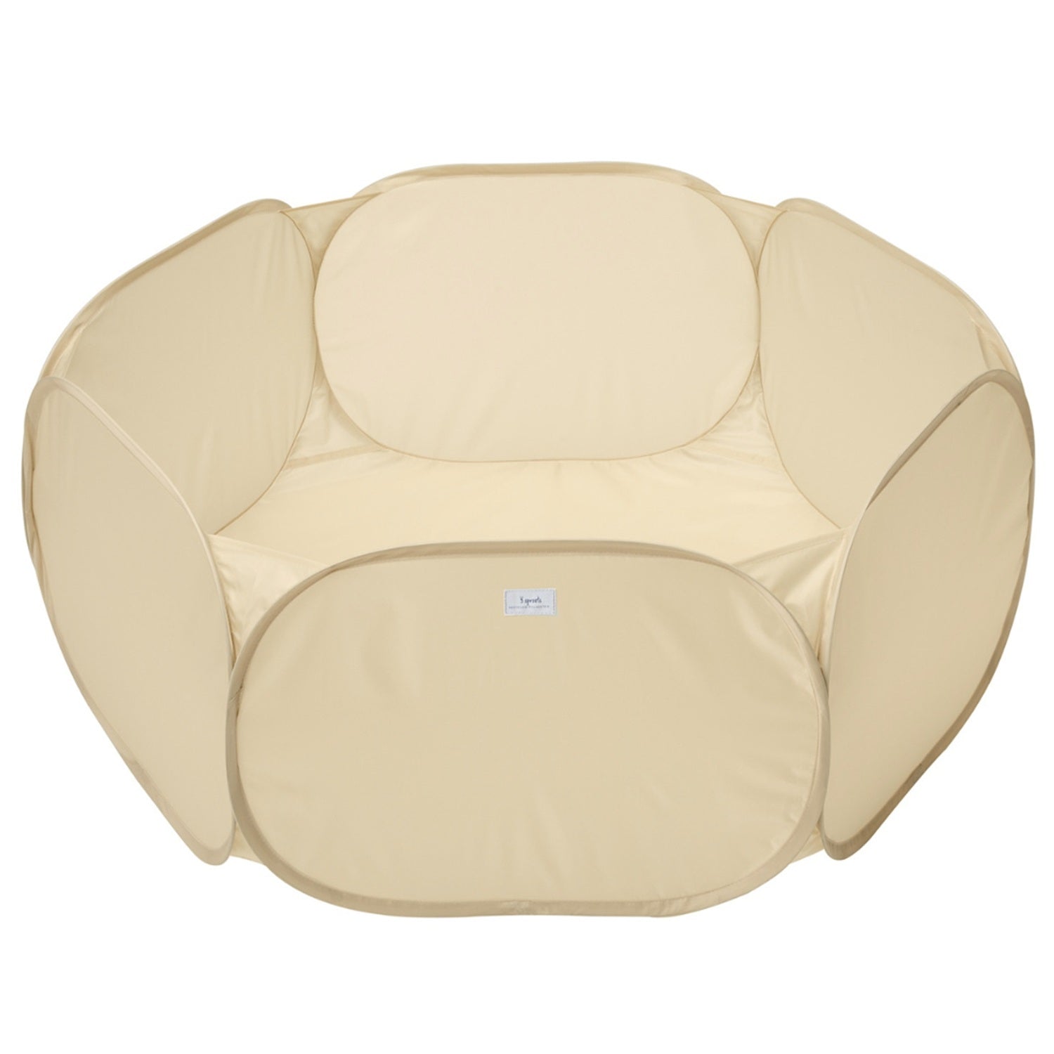 3-sprouts-piscine-balles-enfant-beige-tissu-recycl-pop-up image 1