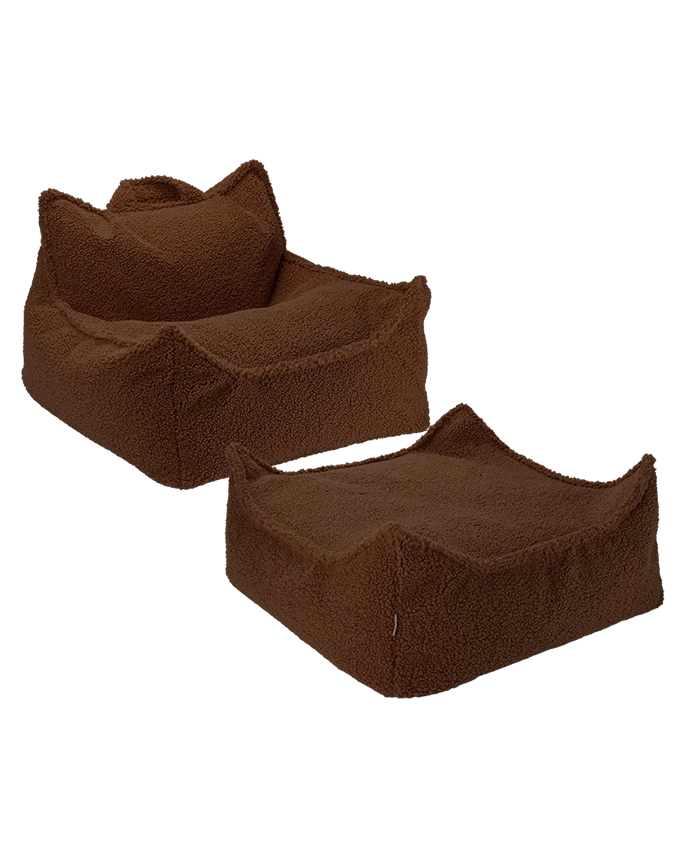 wigiwama-ensemble-pouf-et-repose-pieds-warm-hazel image 1
