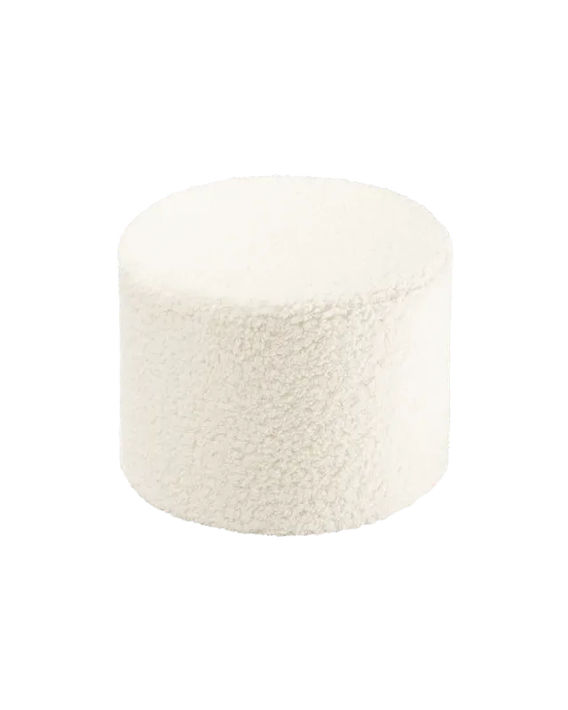 wigiwama-pouf-cream-white-pouf-enfant-teddy image 1