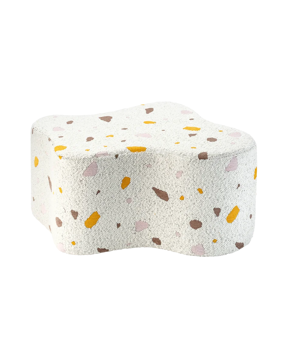wigiwama-pouf-nuage-terrazzo-marble-pouf-enfant image 1