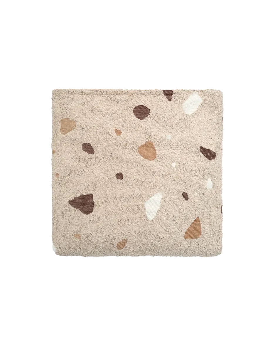 wigiwama-housse-ottoman-carr-terrazzo-sand-housse-de-rechange image 1