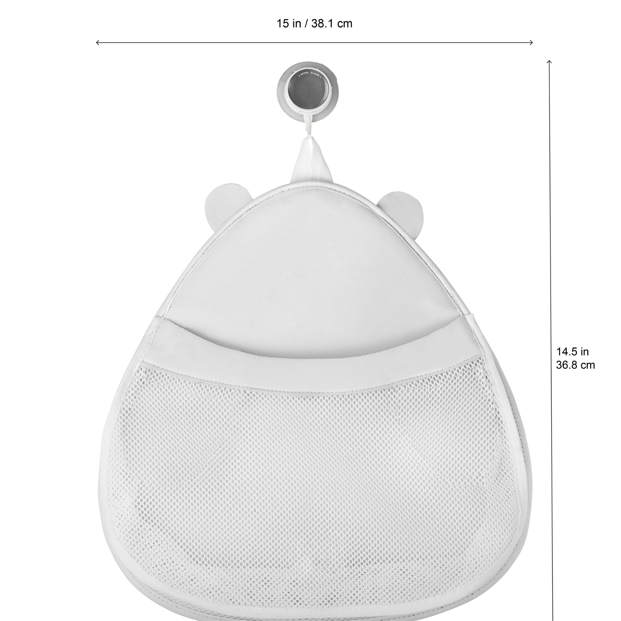 3-sprouts-rangement-bain-ours-polaire-filet-ventouse image 3